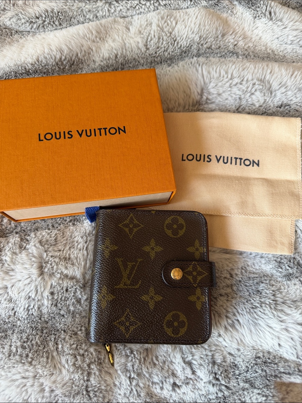 Louis Vuitton Monogram Compact Wallet
